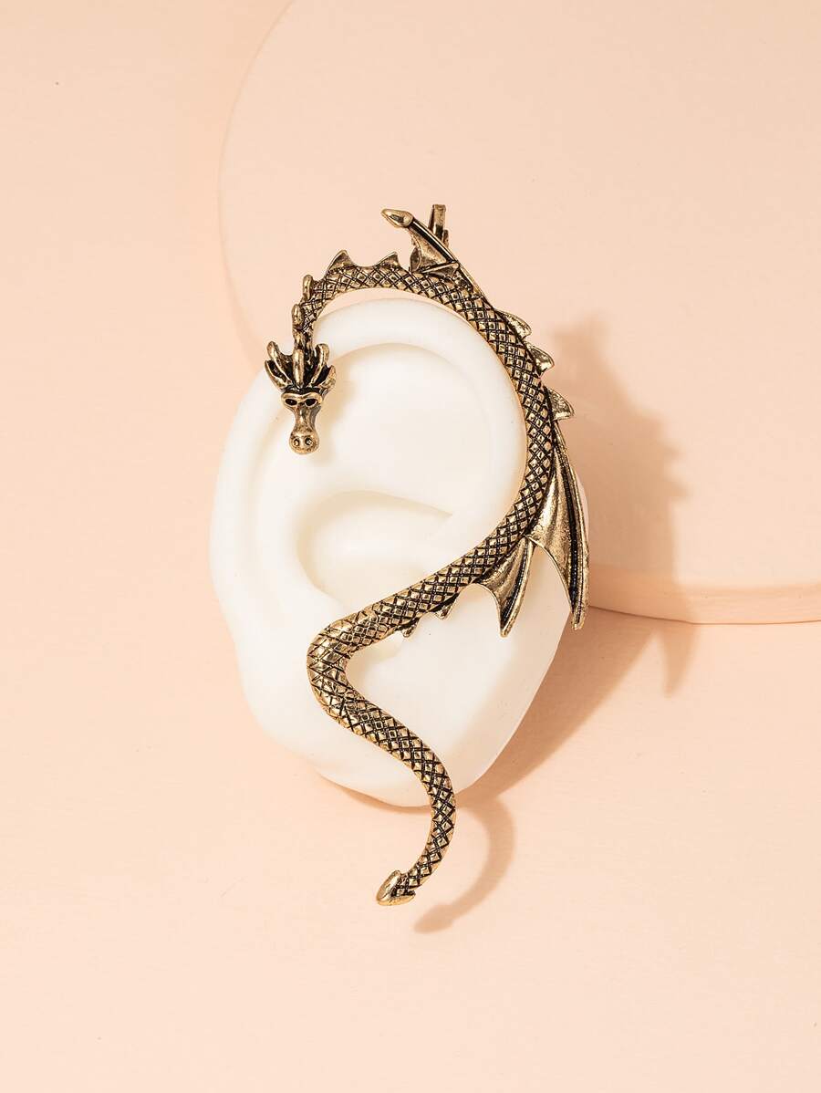 1pc Dragon Design Earring