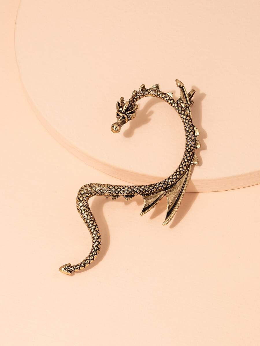 1pc Dragon Design Earring