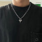 CHAIN HEART PENDANT NECKLACE
