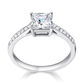 The Penelope Princess Cut Ring