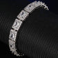 The Sophia Emerald Cushion Bracelet