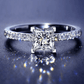 The Penelope Princess Cut Ring