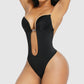 Plunge Bra Thong Body Suit