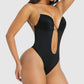 Plunge Bra Thong Body Suit