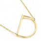 Chloe Minimalist Name Initial Necklace