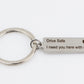 Drive Safe Keychain