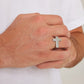 CROSS RING [SILVER]