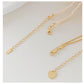 Fanny Gold Baroque Pearl Layered Necklace