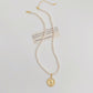 Fanny Gold Baroque Pearl Layered Necklace
