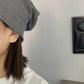 CLIP ON TEXTED LARGE HOOP EARRING