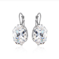 The Ivy Oval Cut Earrings
