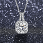 The Olivia Cushion Cut Necklace