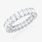 The Scarlett Emerald Band Ring