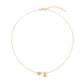 Nelly Dainty Heart & Personalized Initial Necklace