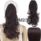 Wavy Claw Clip in Ponytail Hair Extensions